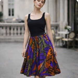 Vintage Silk Lux Skirt| New York Designer Label